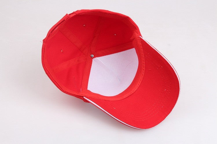 Game anime cartoon boxing character pure cotton printed baseball cap net hat summer outdoor