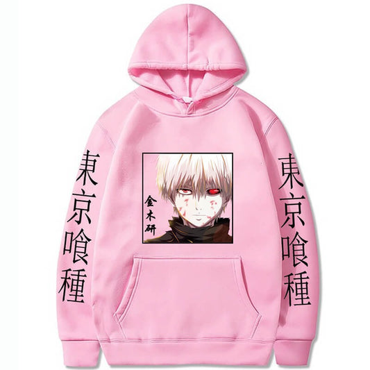 Japanese anime Tokyo Ghoul Kaneki hoodie male cartoon