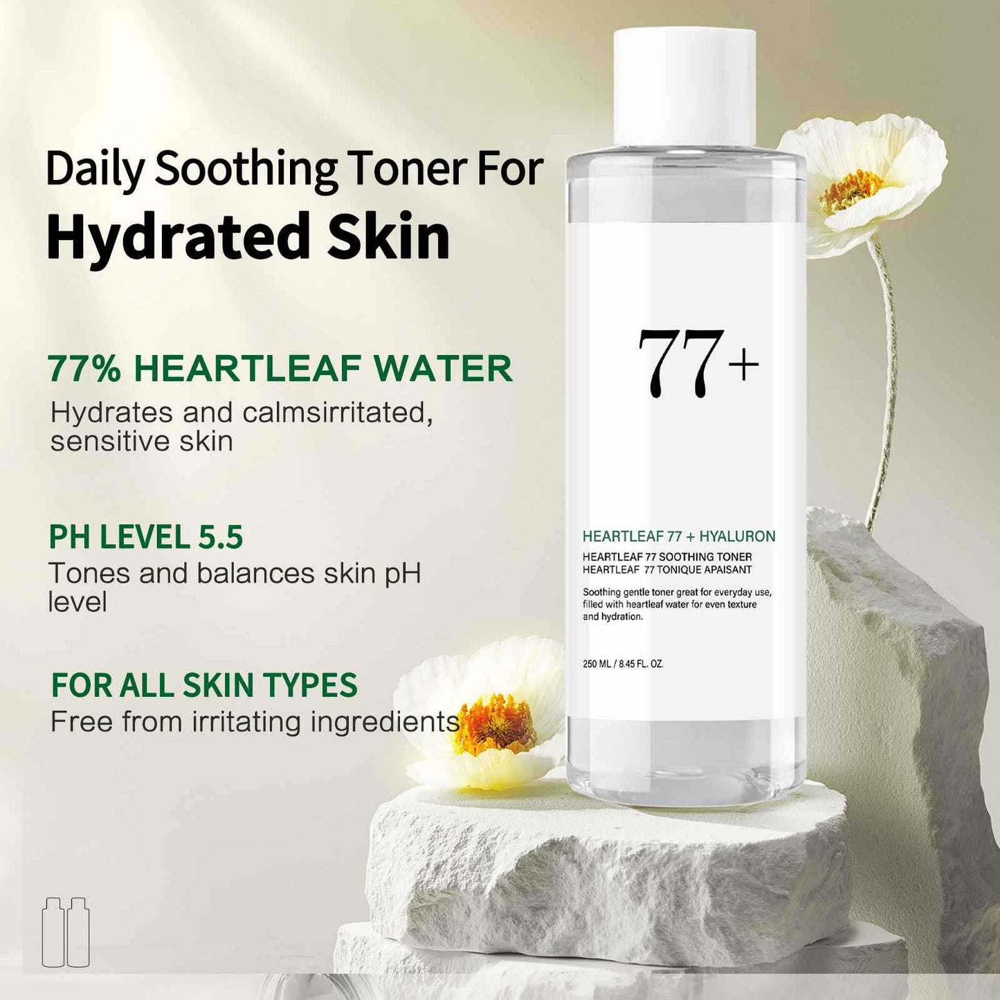 s Moisturizing and Soothing Skin Water Refreshing, Non-greasy, Soft and Cleansing Oil Control Unlabeled 7 Toner